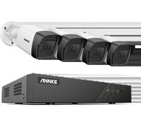 Système de caméra de sécurité, résolution 5MP, compression H265+, support 8 canaux, caméra bullet 4CH, 2T