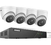 Système de caméra de sécurité, résolution 5MP, compression H265+, support 8 canaux, caméra Turret 4CH, 1T