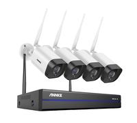 Système de caméra de sécurité, résolution 5MP, connexion sans fil, 8CH NVR 4 pièces caméra-g, 4T-a