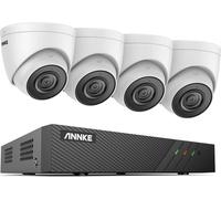 Système de caméra de sécurité, résolution 5MP, entrée vidéo 8 canaux, mémoire MicroSD, 8CH NVR 4 pièces caméra, Aucun