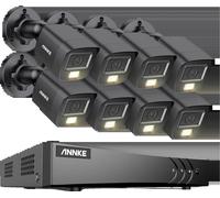 Système de caméra de surveillance, résolution 5MP, design résistant aux intempéries, 8CH DVR 8pcs kits, 1T