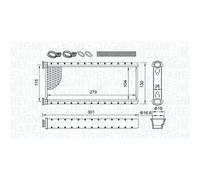 Système de chauffage MAGNETI MARELLI 350218514000