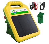 Système de clôture électrique solaire, 16 km, 8 kV, 0,2 J, indice de protection IP55, batterie lithium