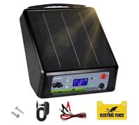 Système de clôture électrique solaire, 32 km, 6-12 kV, 0,3-2,0 J, indice de protection IP55