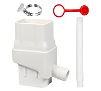 Système De Collecte D'eau De Pluie - Récupérateur Eau De Pluie, Déviateur Gouttière, Collecteur Écologique | Kit De Récupération Pluviale Avec Vanne De Filtration, Système Adjustable Pour Tonneau Et J