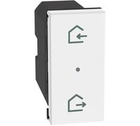 Système de contrôle de scénarios pour la maison intelligente, 1 module, blanc, sans fil, avec 2 boutons