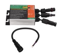 Système de conversion CC/CA par micro-onduleur solaire raccordé au réseau pour une utilisation domestique.