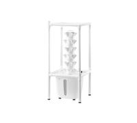 Système de Culture Hydroponique, 30 Fentes de Plantation, Tour Hydroponique 6 Niveaux, avec Lampe de Culture, Pompe à Eau, Kit
