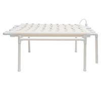 Système de culture hydroponique, capacité de 54 plantes, structure en PVC-U durable, BLANC