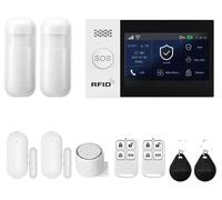 Système de détection d'intrusion sans fil, intégration à la maison intelligente, notifications en temps réel, kit 2G WLAN B
