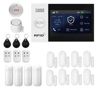 Système de détection d'intrusion sans fil, intégration à la maison intelligente, notifications en temps réel, kit 2G WiFi