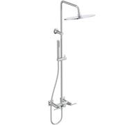 Système de douche à deux poignées JOY NEO AP, poignées manettes chromées chromées