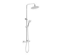 Novaservis Titania Pure - Ensemble de douche avec thermostat, diamètre 25 cm, chrome SET032/TER,0