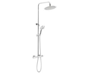Système de douche avec mitigeur thermostatique Novaservis Pure chrome SET032/TER,0