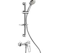 Système de douche Delabie avec mitigeur 2539,raccords S STOP/CHECK