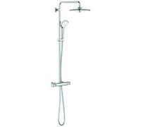 GROHE Ensemble de douche Euphoria System 260 thermostatique douche tête Ø26 cm économe en eau chrome