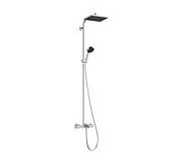 Système de douche Hansgrohe Activera Q 28753000, pommeau de douche 290 x 180 mm, 1 jet, chromé