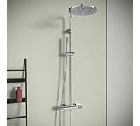 Système de douche Ideal Standard CeraPlus 2 A7940AA pour thermostat de douche apparent, adapté à la désinfection thermique, chromé