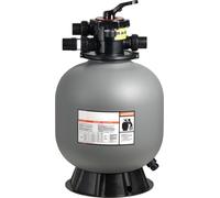 Système de filtration à sable pour piscine - Cuve de filtration de 500 mm Système de filtration à sable - Débit de 189,3 l/min - Vanne 7 voies - 7 modes de fonctionnement, y compris le lavage à contre