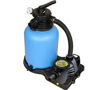 Système de filtration à sable Trend Top Ø 300 mm | Palette filtrante | Bleu | Pompe Aqua Plus 6
