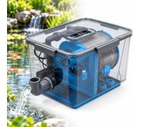 Système de filtre for bassin Koi, débit 5 000/10 000 L/h | Avec contrôle double mode, for les grandes caractéristiques du jardin d'aquarium(10000L/H)