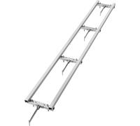 Système de guidage pour scierie ferroviaire Guide de sciage ferroviaire de 9 pieds 4 kits de barres transversales