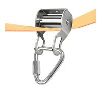 Système de levage avec poulie - En acier inoxydable - Avec corde, résistant - Kit de rouleaux de mât - Pour vêtements, mât de drapeau, chasse, maison, garage, plafond, camping, vélo, chargement, seau