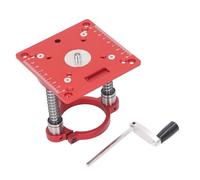 Système de levage de Table de routeur, plaque d'insertion en alliage d'aluminium de 65mm avec bord de coupe pour la gravure sur bois