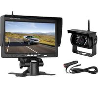 Système de moniteur de vue arrière, écran HD 7 pouces, caméra étanche IP68, supporte 4 caméras, installation sans fil, vision nocturne