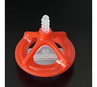 Système de nivellement de carreaux : Plaque de base et kit de couvercles réutilisables, entretoises de nivellement de 1 à 3 mm, ensemble d'outils de construction 1.5mm Screws100Pcs