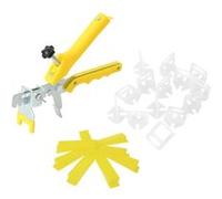 vidaXL Système de nivellement de carrelage 250 cales 500 clips 1 mm