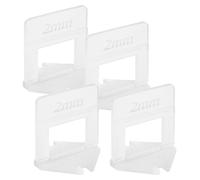 Système de nivellement pour carrelage, 500 chevilles, joint de 2 mm, épaisseur de carreau de 3 à 15 mm