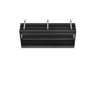 Système de plafond à encastrer linéaire Gessi, corps de base L = 880 mm avec garniture interne de plancher surélevé L= 880mm, 61017299