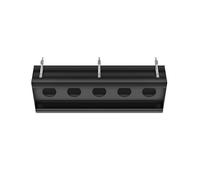 Système de plafond encastré linéaire Gessi, corps de base avec longueur personnalisée (longueur minimale =250 longueur maximale =2000mm), corps de base extensible, 61130299