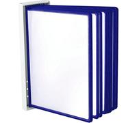 Système de plaques pochettes murales Leviatan Support mural pour plaques pochettes Système de plaques pochettes métalliques à visser au mur, Dans un entrepôt, un atelier, un magasin, un laboratoire + 