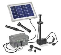 Système de pompe solaire - ESOTEC - Palermo 101775 - Éclairage LED intégré - Débit max 330 l/h - Hauteur 0,9 m