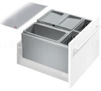 Système de poubelle Hailo AS XXL 500 3630501 Inset, bac de 29 l