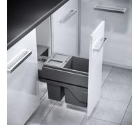 Système de poubelle pour placard de 30 cm, d'une capacité de 25 litres