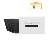 Système de production d'énergie solaire pour balcon BLUETTI Balco 260 + 4 panneaux solaires de 450W, 2560 Wh | Système solaire de 2400W avec stockage pour la maison, l'énergie solaire et l'alimentatio