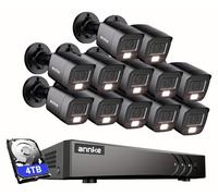 Système de sécurité câblé - Kit de sécurité - Système de vidéosurveillance - Ensemble de caméras de surveillance - Caméra de surveillance