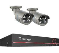 Système de sécurité CCTV, 8CH NVR, compression vidéo H265, 8CH NVR 2 caméras, 3T（Sports de plein air）