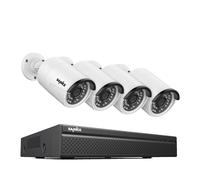 Système de sécurité CCTV, résolution 5MP/3MP, IP66 étanche, 4PCS 3MP, 1T