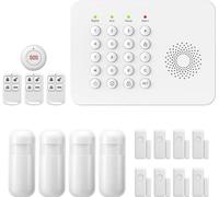 Système de sécurité, Connexion sans fil, Compatibilité Smart Home, A02 GSM Kit E, Prise EU