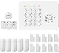 Système de sécurité, Connexion sans fil, Compatibilité Smart Home, A02 GSM Kit F, Prise UE