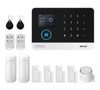 Système de sécurité par alarme, intégration de la maison intelligente, surveillance à distance, kit WLAN 4G C, prise EU