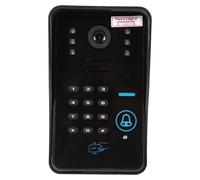 Système de sécurité domestique avec interphone vidéo à écran tactile LCD 7 pouces, RFID et code d'accès