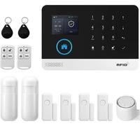 Système de sécurité domestique, fonctionnement sans fil, intégration de la maison intelligente, kit WLAN 4G C, prise UE