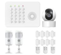 Système de sécurité, intégration Smart Home,via application mobile, 4G A02 Kit S, prise UE