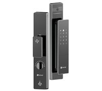 Système de sécurité intelligent EZVIZ 3 en 1 DL50FVS : serrure, sonnette vidéo et œil électronique, écran IPS de 4 pouces, Wi-Fi, Bluetooth, lecteur d'empreintes digitales, couleur noire