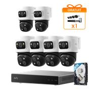 Système de sécurité NVR PoE à 6 caméras eufy S4 Max